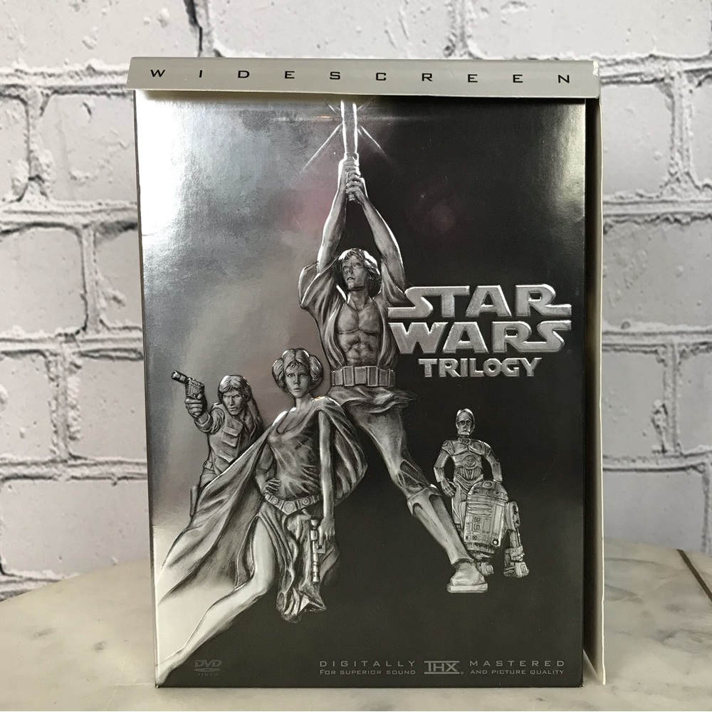 The Star Wars Trilogy Widescreen 4-Disc Set All 3 Classic Films + Bonus Disc DVD